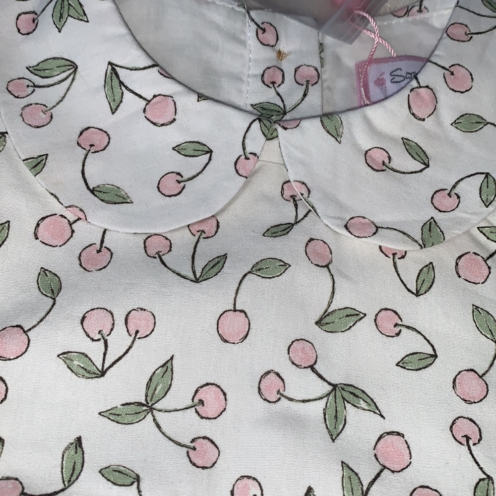 NWT Sweet Honey Cherry in Pink Classic Bubble 18M - Picture 6 of 10